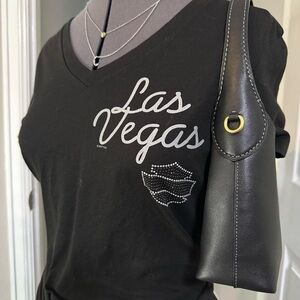 Harley-Davidson Black V-Neck Women's Tee